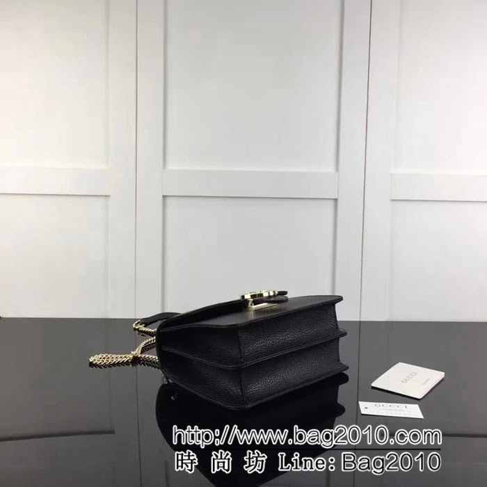 GUCCI古馳原單 新款專櫃品質高仿原單貨實物實拍510304克色鏈條單肩斜挎包 HY1096
